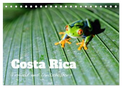 Costa Rica - Tierwelt und Landschaften (Tischkalender 2026 DIN A5 quer), CALVENDO Monatskalender - Matteo Colombo