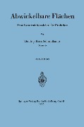 Cover-Bild zum Titel 'Abwickelbare Flächen' von 'Hans Schmidbauer'