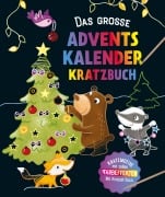 Cover-Bild zum Titel 'Das große Adventskalender Kritzel-Kratzel Buch' von ''
