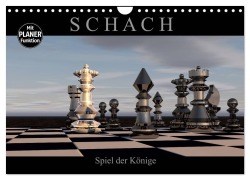 Cover-Bild zum Titel 'SCHACH - Spiel der Könige (Wandkalender 2026 DIN A4 quer), CALVENDO Monatskalender' von 'Renate Bleicher'