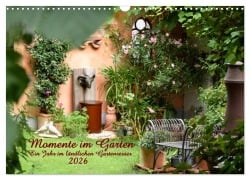 Momente im Garten (Wandkalender 2026 DIN A3 quer), CALVENDO Monatskalender - Hanne Wirtz