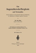 Cover-Bild zum Titel 'Das Augenzittern der Bergleute und Verwandtes' von 'Johannes Ohm'