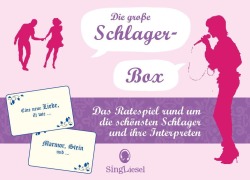 Cover-Bild zum Titel 'Die große Schlager-Box' von 'SingLiesel Verlag'