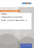Cover-Bild zum Titel 'Ordnung für den Ameisenhaufen' von 'R. Reuter'