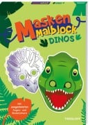 Masken-Malblock. Dinos - 