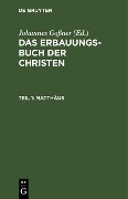 Cover-Bild zum Titel 'Matthäus' von ''