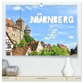 Nürnberg mit Zitaten von Albrecht Dürer (hochwertiger Premium Wandkalender 2024 DIN A2 quer), Kunstdruck in Hochglanz - Bettina Hackstein