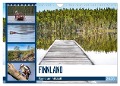 Finnland, Rund um Mikkeli (Wandkalender 2025 DIN A4 quer), CALVENDO Monatskalender - Manuela Falke