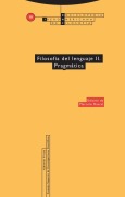 Cover-Bild zum Titel 'Pragmática, filosofía del lenguaje II' von ''