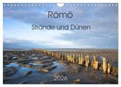 Cover-Bild zum Titel 'Römö - Strände und Dünen (Wandkalender 2026 DIN A4 quer), CALVENDO Monatskalender' von 'Monika Scheurer'