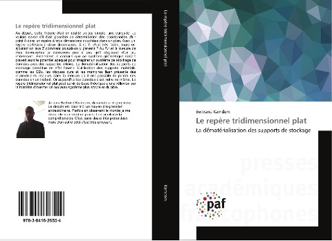 Le repère tridimensionnel plat - Bertrand Kamdem
