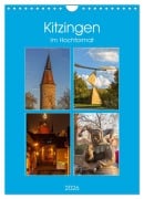 Cover-Bild zum Titel 'Kitzingen im Hochformat (Wandkalender 2026 DIN A4 hoch), CALVENDO Monatskalender' von 'Hans Will'