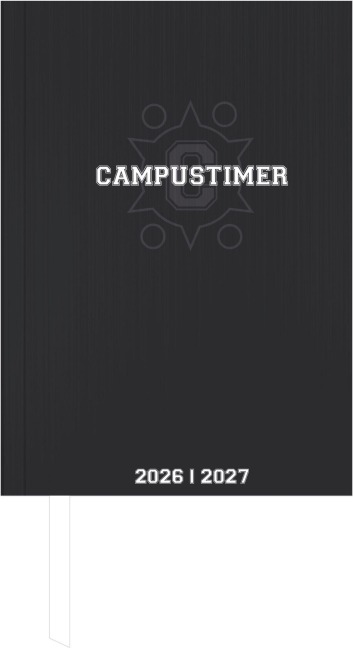 Campustimer Black 2027 - 