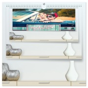 Cover-Bild zum Titel 'Rockabilly - Back to the 50s (hochwertiger Premium Wandkalender 2026 DIN A2 quer), Kunstdruck in Hochglanz' von 'Matthias Weggel'