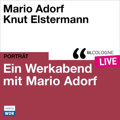 Ein Werkabend mit Mario Adorf - Mario Adorf