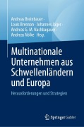 Cover-Bild zum Titel 'Multinationale Unternehmen aus Schwellenländern und Europa' von ''