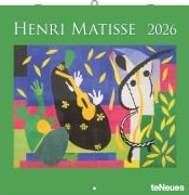 Cover-Bild zum Titel 'Henri Matisse 2026 - Wand-Kalender - Broschüren-Kalender - 30x30 - 30x60 geöffnet - Kunst-Kalender' von ''