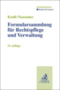 Cover-Bild zum Titel 'Formularsammlung für Rechtspflege und Verwaltung' von 'Werner Böhme, Dieter Fleck, Ludwig Kroiß, Irene Neurauter'