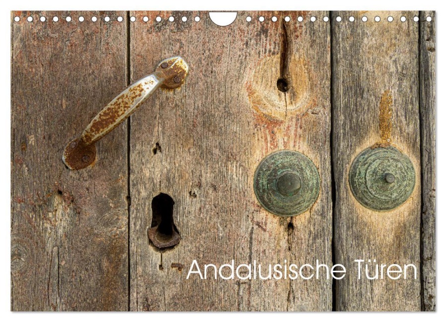 Andalusische Türen (Wandkalender 2026 DIN A4 quer), CALVENDO Monatskalender - Peter Schürholz