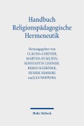 Cover-Bild zum Titel 'Handbuch Religionspädagogische Hermeneutik' von ''