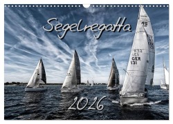 Cover-Bild zum Titel 'Segelregatta (Wandkalender 2026 DIN A3 quer), CALVENDO Monatskalender' von 'Ewald Steenblock'
