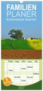 Cover-Bild zum Titel 'Familienplaner 2027 - Extremadura Spanien mit 5 Spalten (Wandkalender, 21 x 45 cm) CALVENDO' von 'Insideportugal'