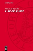 Cover-Bild zum Titel 'Alte Gelehrte' von 'Jürgen Kuczynski'