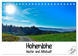 Cover-Bild zum Titel 'Hohenlohe - Natur und Altstadt (Tischkalender 2026 DIN A5 quer), CALVENDO Monatskalender' von 'Lost Plastron Pictures'