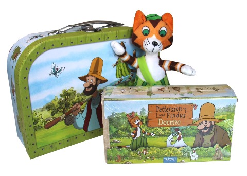 Geschenkset Pettersson/ Spiel/Plüschtier/Reisekoffer - 