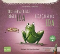 Cover-Bild zum Titel 'Der eifersüchtige Frosch Eda (Deutsch-Kurdisch/Kurmancî)' von 'Tülin Kozikoglu'