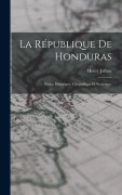 Cover-Bild zum Titel 'La République de Honduras' von 'Henry Jalhay'