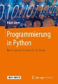 Cover-Bild zum Titel 'Programmierung in Python' von 'Ralph Steyer'