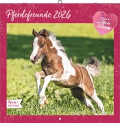 Pferdefreunde 2026 - Broschürenkalender - Kinder-Kalender - Format 30 x 30 cm - 
