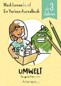 Cover-Bild zum Titel 'Umwelt - Ein Vorlese-Malbuch für Kinder ab 3 Jahren' von 'Holger Schulz'