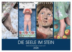 Cover-Bild zum Titel 'DIE SEELE IM STEIN (Wandkalender 2026 DIN A4 quer), CALVENDO Monatskalender' von 'Kathrin Schwertner'