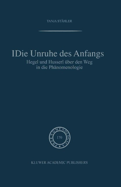 Die Unruhe Des Anfangs - Tanja Stähler