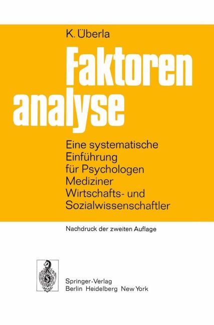 Faktorenanalyse - K. Überla