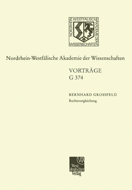 Rechtsvergleichung - Bernhard Großfeld