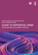 Cover-Bild zum Titel 'Guide to Reporting Verbs' von 'Grant Eckstein, Jacob D. Rawlins, Elizabeth Hanks'