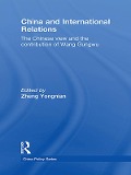 Cover-Bild zum Titel 'China and International Relations' von ''