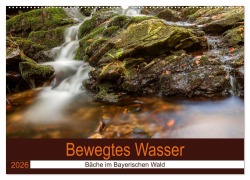Bewegtes Wasser (Wandkalender 2026 DIN A2 quer), CALVENDO Monatskalender - Werner Baisch