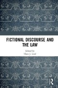 Cover-Bild zum Titel 'Fictional Discourse and the Law' von ''