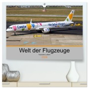 Cover-Bild zum Titel 'Welt der Flugzeuge - Faszination Luftfahrt 2026 (hochwertiger Premium Wandkalender 2026 DIN A2 quer), Kunstdruck in Hochglanz' von 'Liongamer Liongamer1'