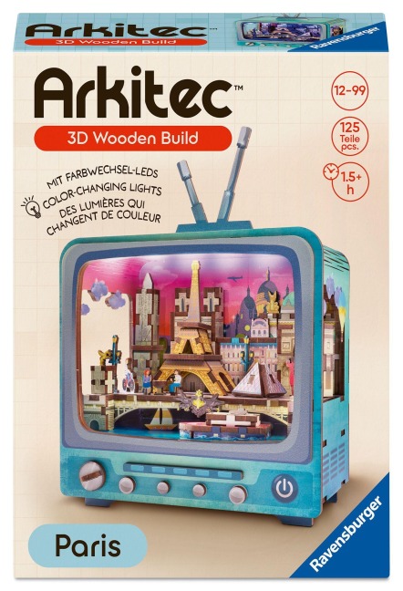 3D Puzzle - Arkitec City-Diorama Paris - 