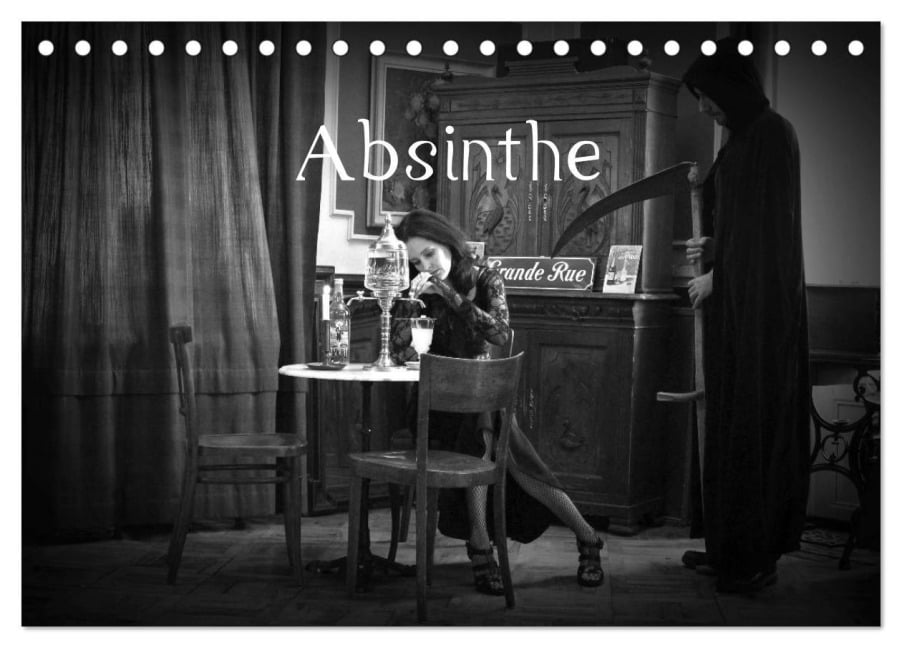 Absinthe (Tischkalender 2025 DIN A5 quer), CALVENDO Monatskalender - Michel Villard