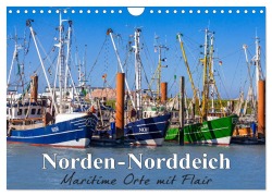 Cover-Bild zum Titel 'Norden-Norddeich. Maritime Orte mit Flair (Wandkalender 2026 DIN A4 quer), CALVENDO Monatskalender' von 'Andrea Dreegmeyer'