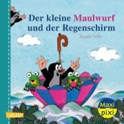 Cover-Bild zum Titel 'Maxi Pixi 466: VE 5: Der kleine Maulwurf und der Regenschirm (5 Exemplare)' von 'Zdenek Miler, Hanna Sörensen'