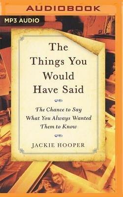 THINGS YOU WOULD HAVE SAID  M - Jackie Hooper
