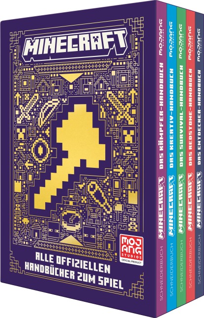 Minecraft Alle offiziellen Handbücher zum Spiel - Mojang AB, Minecraft