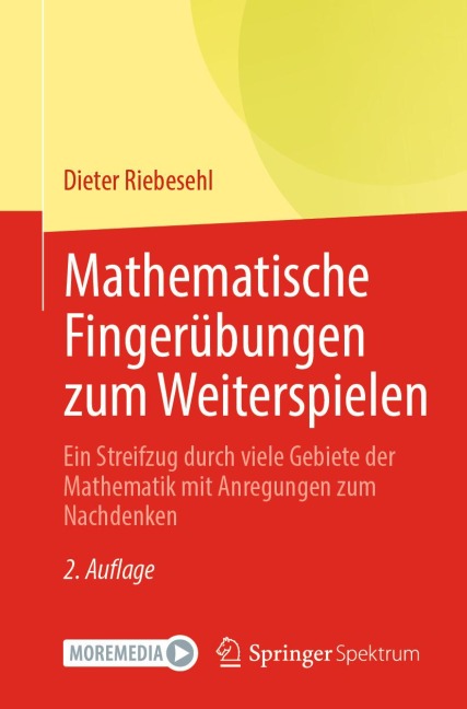 Mathematische Fingerübungen zum Weiterspielen - Dieter Riebesehl